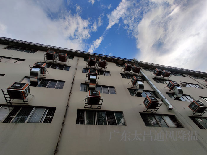 紡織廠環(huán)?？照{(diào)通風(fēng)降溫工程